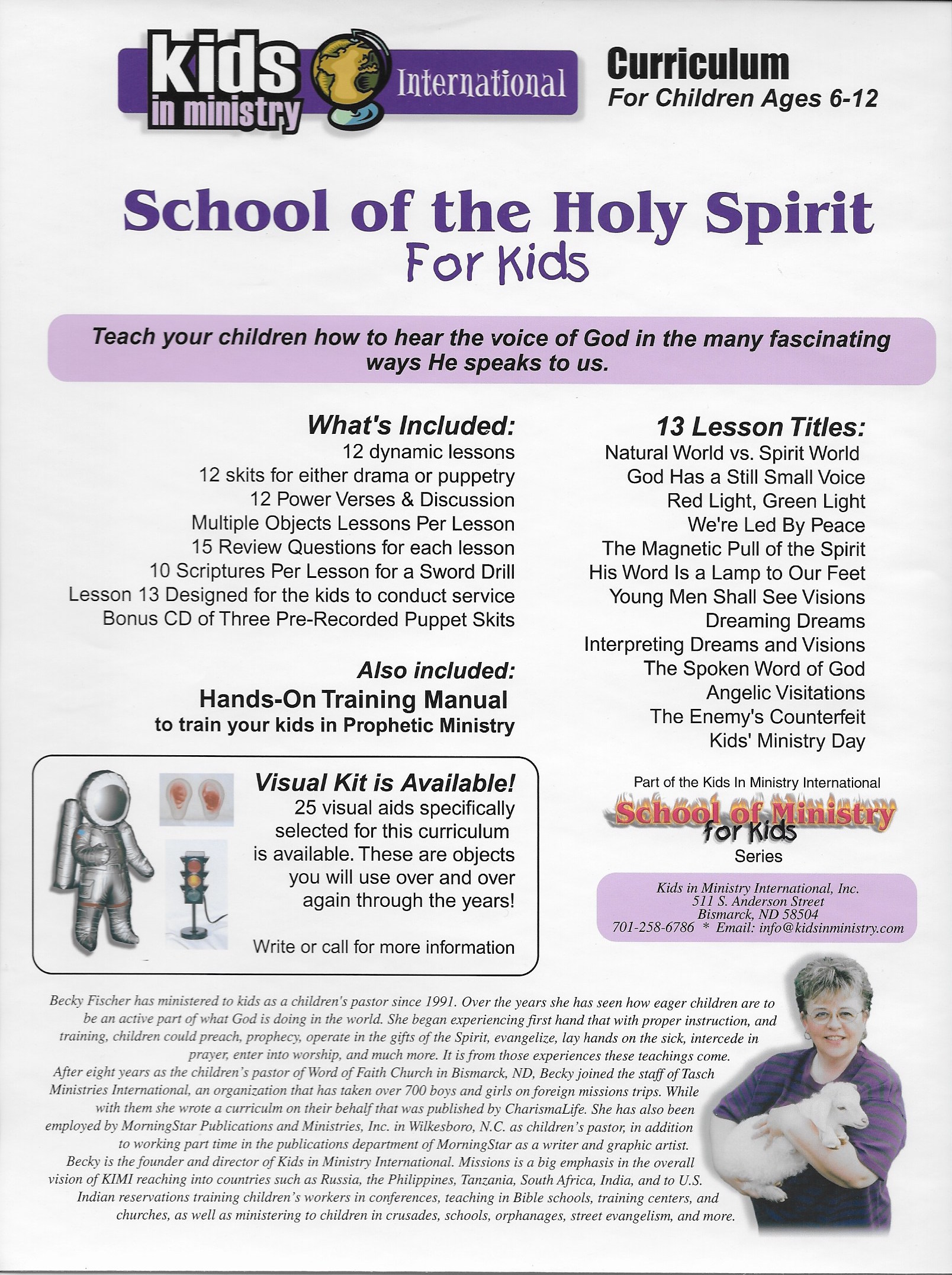 School Of The Holy Spirit Curriculum For Teaching Kids